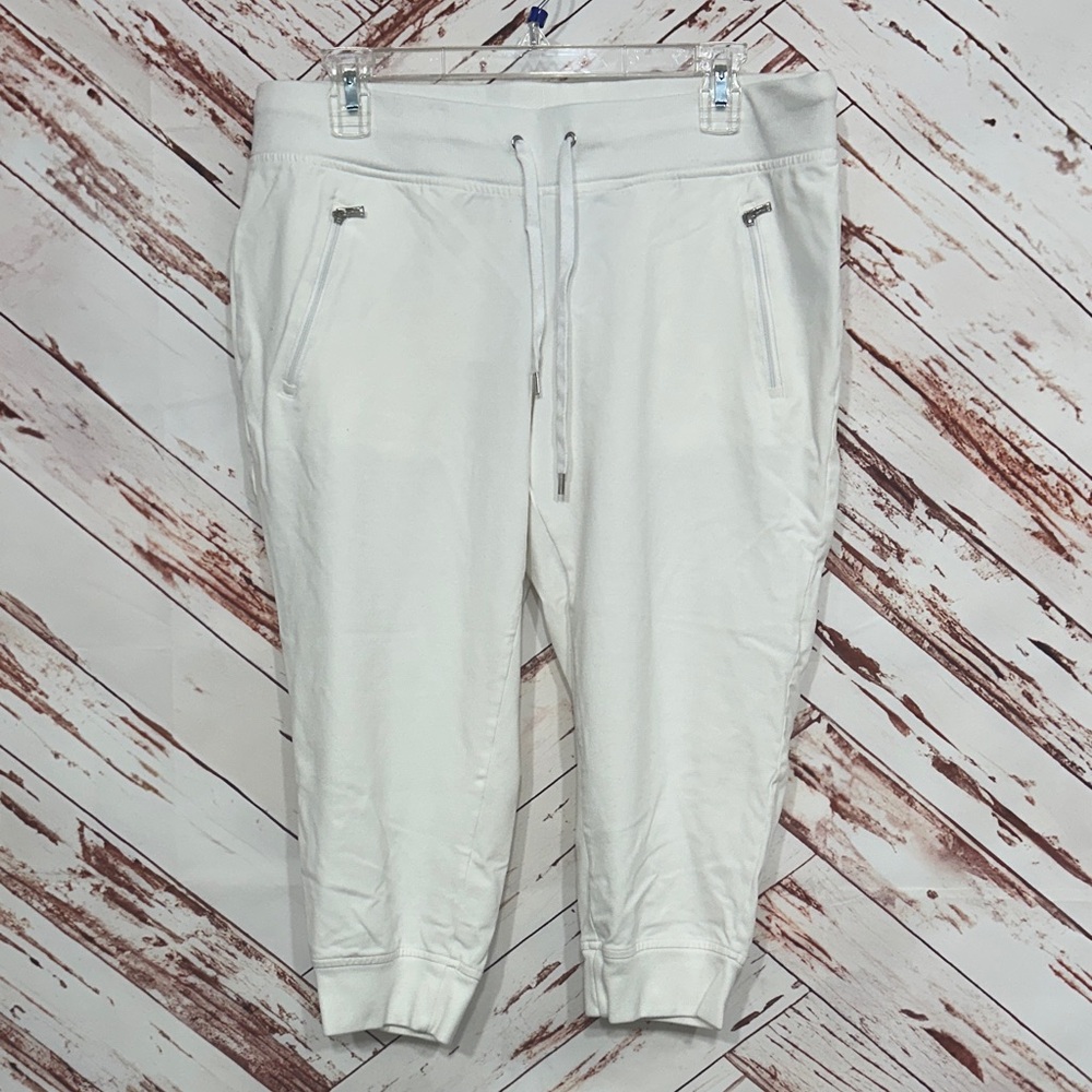NWT Ralph Lauren Classic White Capri  Joggers